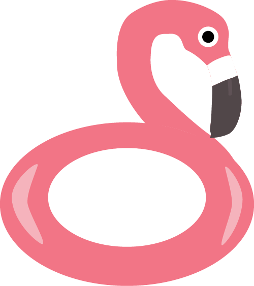 Flamingo Floatie
